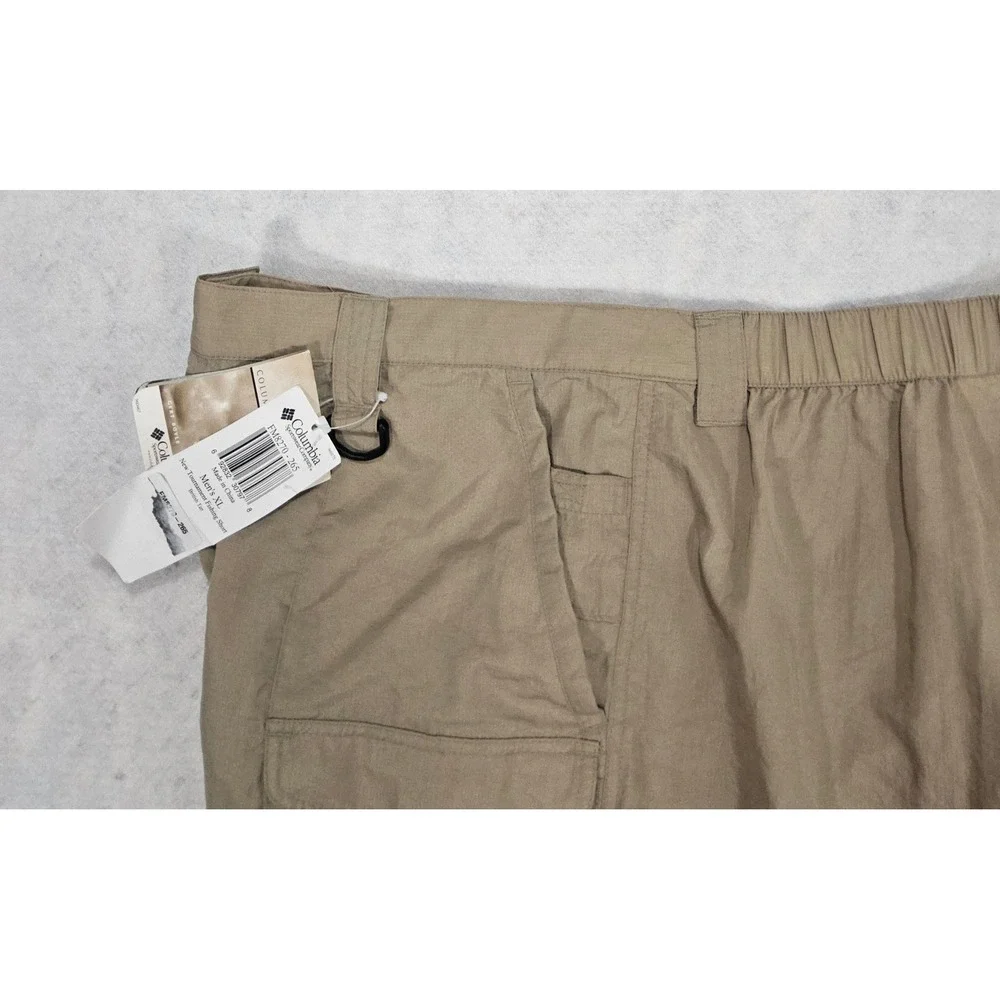 Columbia Fishing Shorts Mens XL 38 40 NEW Vtg PFG‎ Hiking Sun Protection Cargo